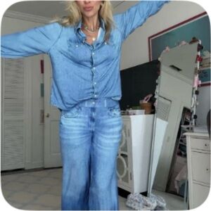 Denim Dreams Pajama Set- XL